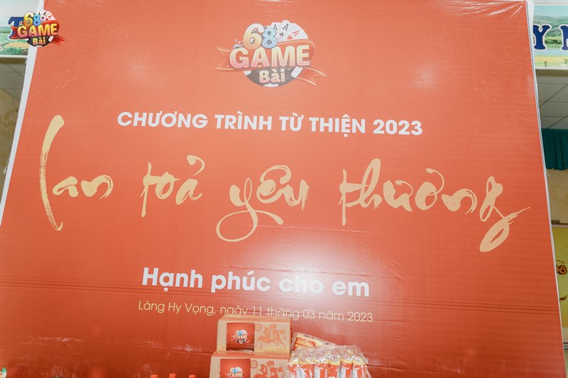 Hành trình giúp người nghèo tại vùng cao của 68 game bài