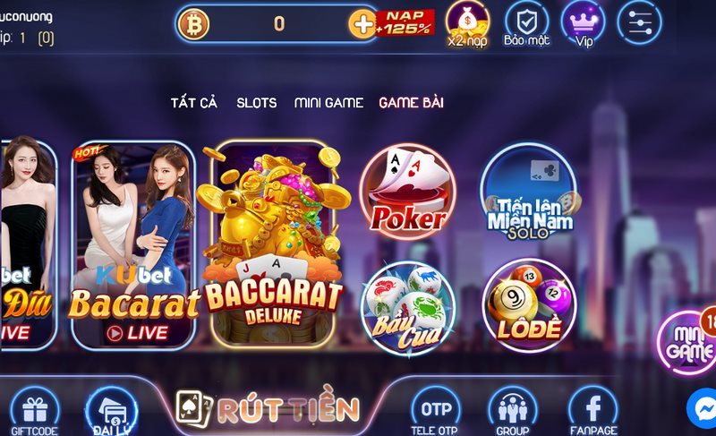 Game bài đổi thưởng thú vị tại Boc fun