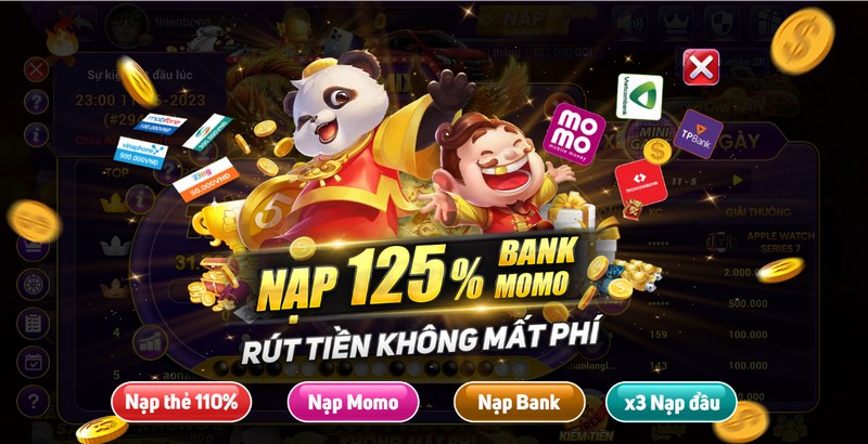 Khuyến mãi của cổng game Mix79