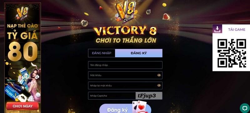 Chia sẻ các bước đăng ký tài khoản thành viên V8 club