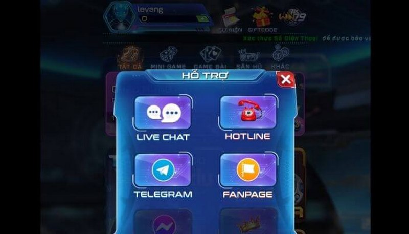 Thông tin liên hệ tư vấn khách hàng tại cổng game Win79   