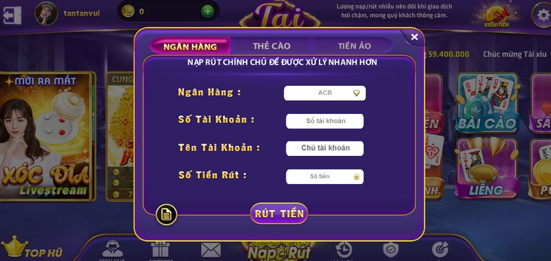 Các bước rút tiền Tai Vin thần tốc và không tốn thời gian