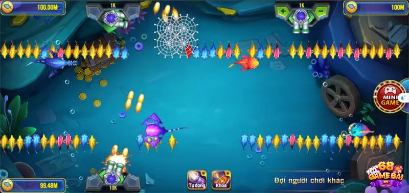 Bắn cá 68 game bài có rất nhiều tính năng mới lạ