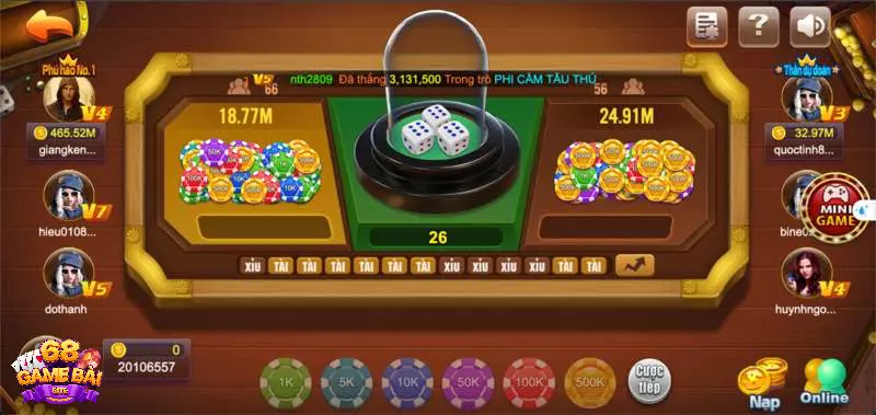 Cách chơi sicbo 68 game bài rất đơn giản ngay cả với người mới