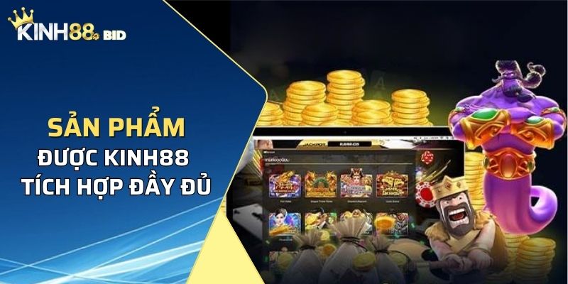 Chuỗi sản phẩm game sống động cùng nhà cái